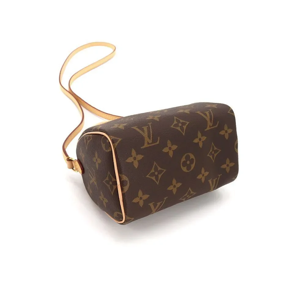 Louis Vuitton Monogram Nano Speedy Shoulder Bag
